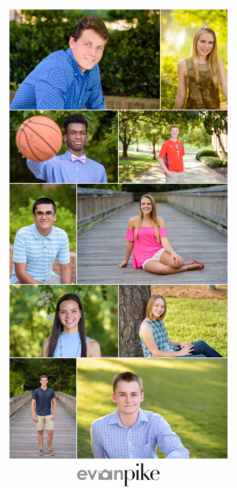 Raleigh and Cary Senior Portrait Photographer
