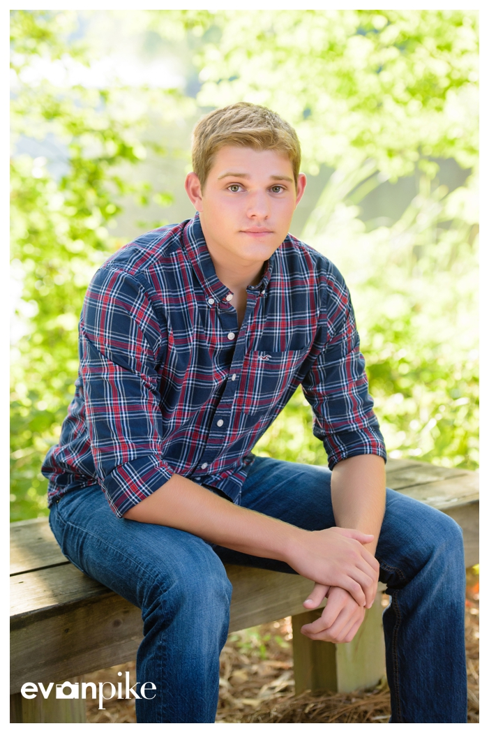 » High School Senior Portrait Photographer Evan Pike Photography